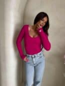 Bluzka VENEZIA - fuksja Bluzka VENEZIA - fuksja