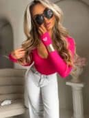 Bluzka VENEZIA - fuksja Bluzka VENEZIA - fuksja