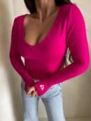 Bluzka VENEZIA - fuksja Bluzka VENEZIA - fuksja