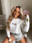 Sweter CRISTAL – ecru Sweter CRISTAL – ecru