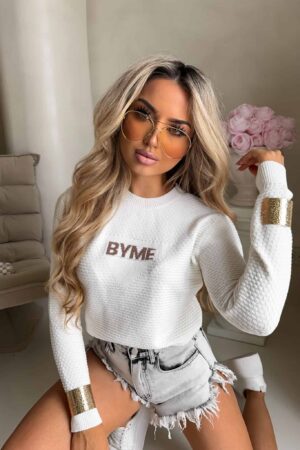 Sweter CRISTAL – ecru