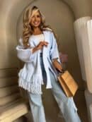 Kardigan ORIANA - baby blue Kardigan ORIANA - baby blue