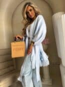 Kardigan ORIANA - baby blue Kardigan ORIANA - baby blue