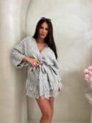 Kardigan ORIANA - szara