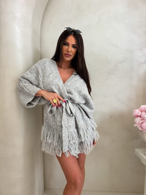 Kardigan ORIANA - szara