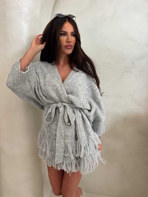 Kardigan ORIANA - szara