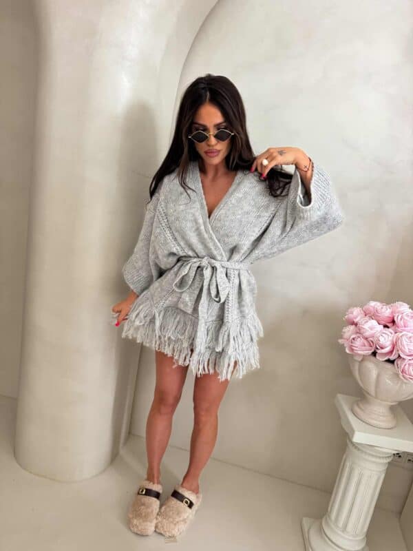 Kardigan ORIANA - szara