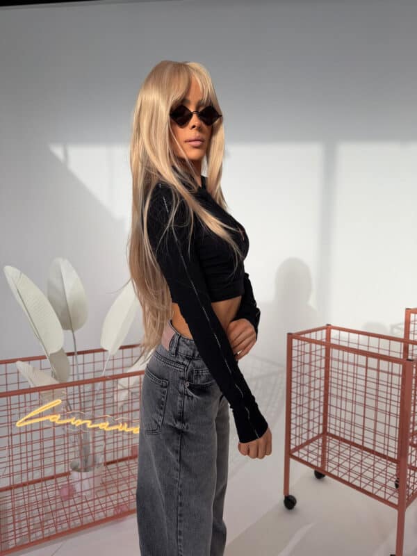 Top HYPE czarny Top HYPE czarny