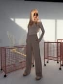 Spodnie TURN beż Spodnie TURN beż