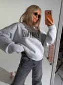 Bluza CREATIVE melanż Bluza CREATIVE melanż