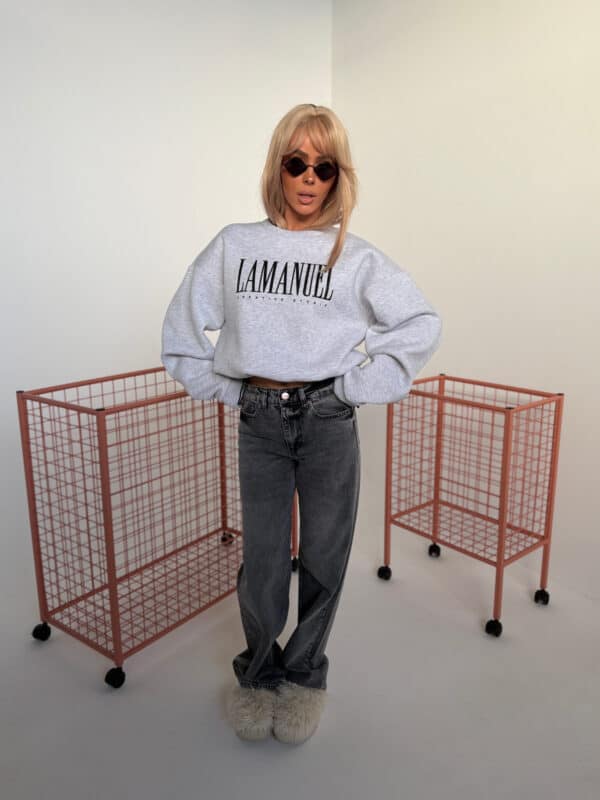 Bluza CREATIVE melanż Bluza CREATIVE melanż