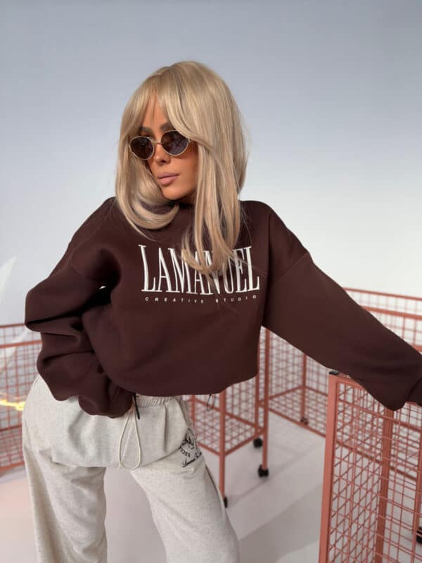 Bluza CREATIVE czekolada Bluza CREATIVE czekolada