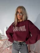 Bluza CREATIVE bordo Bluza CREATIVE bordo