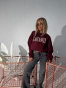 Bluza CREATIVE bordo Bluza CREATIVE bordo