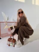 Komplet YARN czekolada