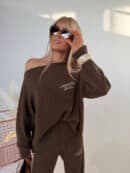 Komplet YARN czekolada