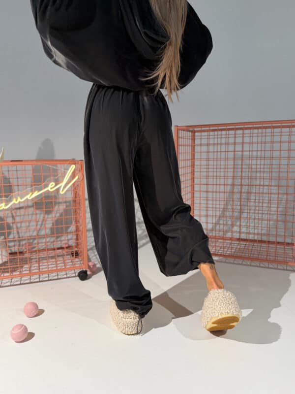 Spodnie NUIT srebrne