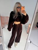 Spodnie NUIT czekolada Spodnie NUIT czekolada