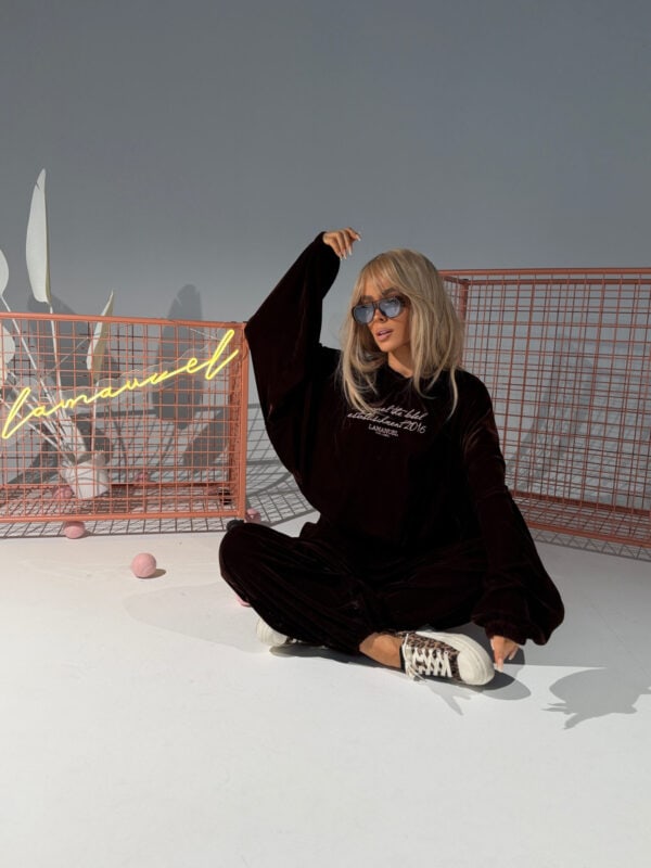 Spodnie NUIT czekolada Spodnie NUIT czekolada