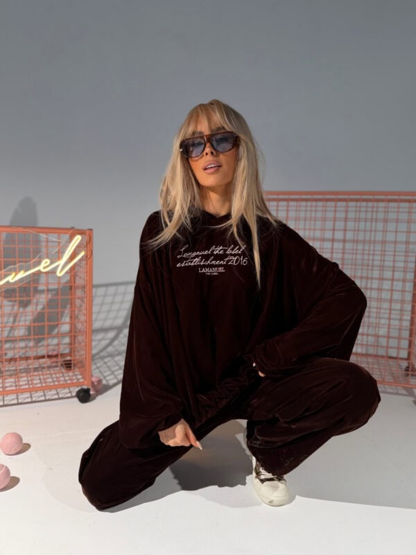 Spodnie NUIT czekolada Spodnie NUIT czekolada