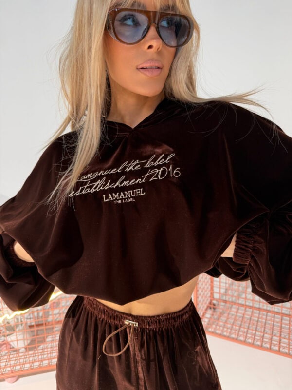 Bluza NUIT czekolada