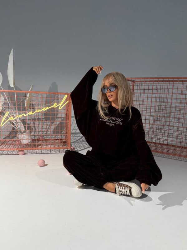 Bluza NUIT czekolada