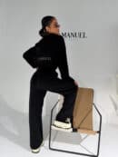 Kombinezon PLEASE czarny