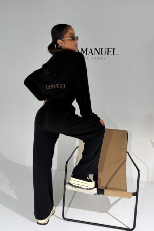 Kombinezon PLEASE czarny