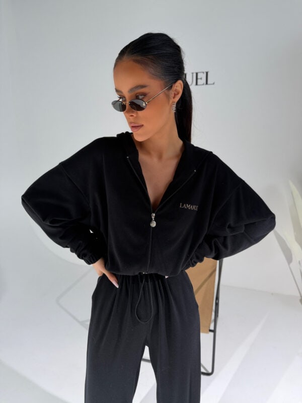 Kombinezon PLEASE czarny