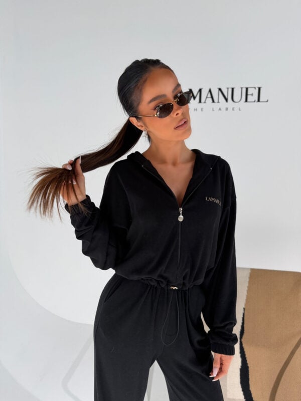 Kombinezon PLEASE czarny