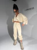 Spodnie FOODIE migdał Spodnie FOODIE migdał