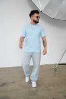 T-Shirt męski BG Sunny | błękit