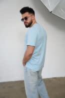 T-Shirt męski BG Sunny | błękit