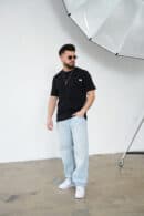 T-Shirt męski BG Sunny | czarny T-Shirt męski BG Sunny | czarny