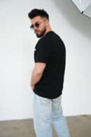 T-Shirt męski BG Sunny | czarny T-Shirt męski BG Sunny | czarny