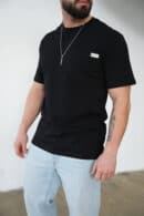 T-Shirt męski BG Sunny | czarny T-Shirt męski BG Sunny | czarny