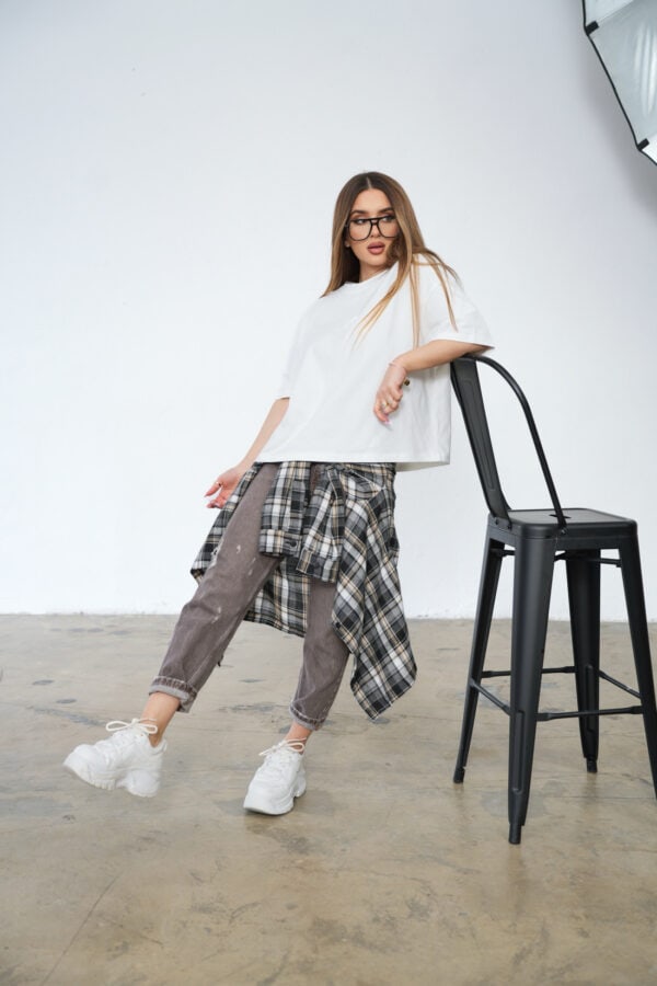 T-Shirt damski BG Ocean | ecru T-Shirt damski BG Ocean | ecru