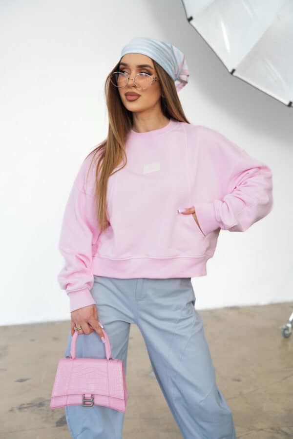 Bluza damska BG Catch | jasny róż