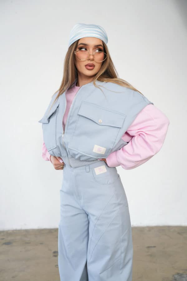 Kamizelka damska BG Georgia | błękit