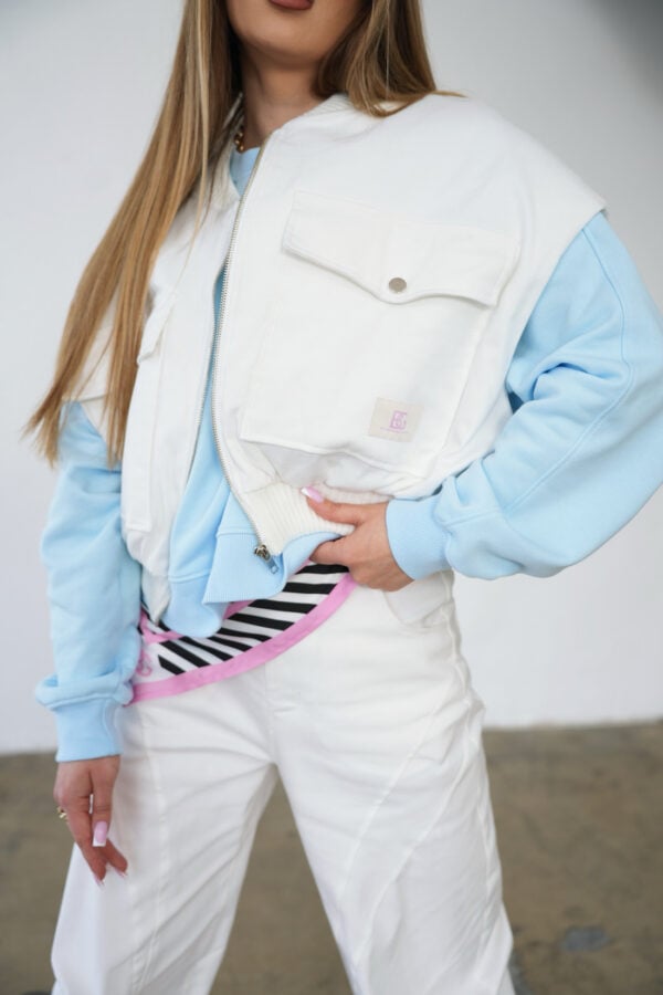 Kamizelka damska BG Georgia | biały