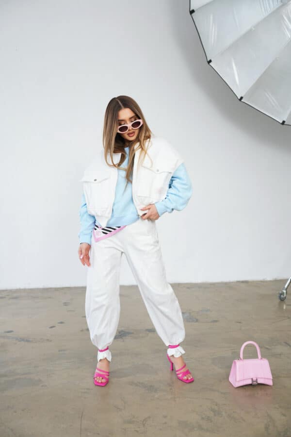 Kamizelka damska BG Georgia | biały