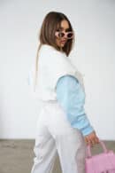 Kamizelka damska BG Georgia | biały