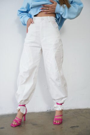 Spodnie damskie BG Ginny | ecru