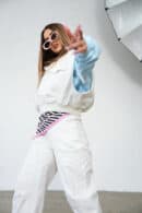 Spodnie damskie BG Ginny | ecru Spodnie damskie BG Ginny | ecru