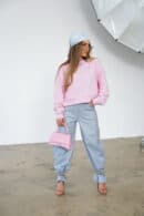 Spodnie damskie BG Ginny | błękit Spodnie damskie BG Ginny | błękit