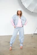 Spodnie damskie BG Ginny | błękit Spodnie damskie BG Ginny | błękit