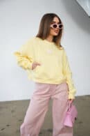 Bluza damska BG Catch | banan