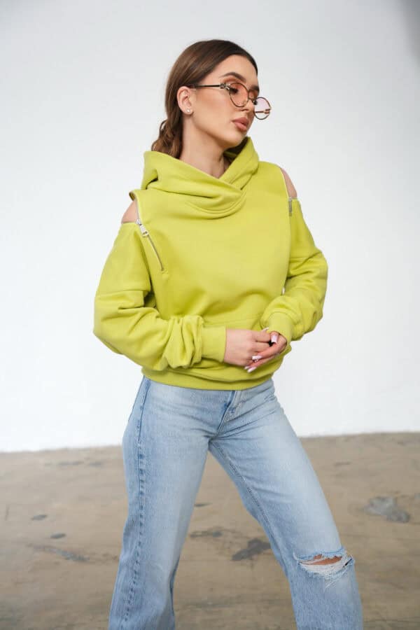 Bluza damska BG Becky | limonka