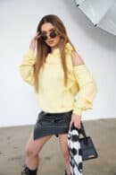 Bluza damska BG Becky | banan