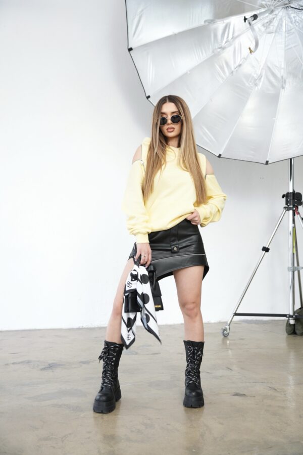 Bluza damska BG Becky | banan